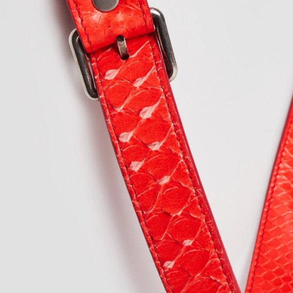 Proenza Schouler Red Python PS1 Tote Bag - Picture 9 of 12